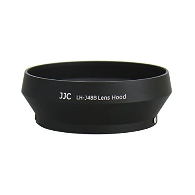 Abbildung von JJC Olympus Zonnekap LH 48B Rond Black, J48B Black