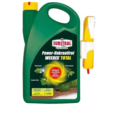 Abbildung von Celaflor Unkrautbekämpfungsmittel Substral Power Unkrautfrei Weedex Total 3 Liter