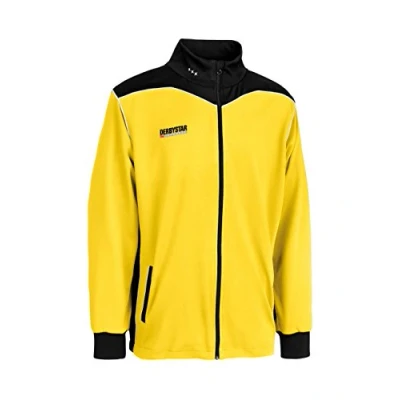 Abbildung von Derbystar Jacke Arbeitsanzug Brillant, 128, gelb, 6004128500