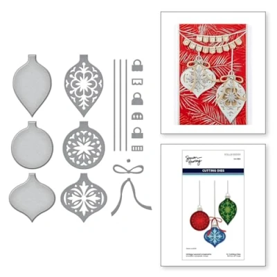 Abbildung von Spellbinders Vintage Layered Ornaments Etched Dies (S4 1394)