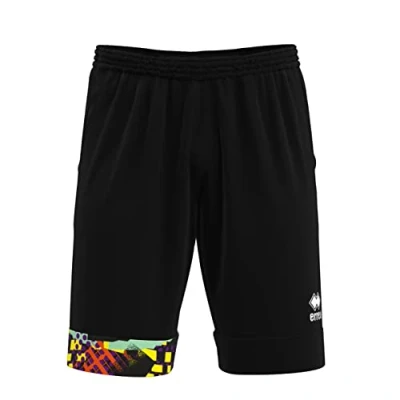 Abbildung von Errea Patros Sporthose, Schwarz, L für Herren,
