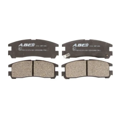Abbildung von ABE C25003ABE Bremsbelagsatz Hinterachse inkl. Verschleißwarnkontakt MITSUBISHI: Galant 6, 3000GT Coupe, 6 Kombi, CHRYSLER: Sebring II Cabrio