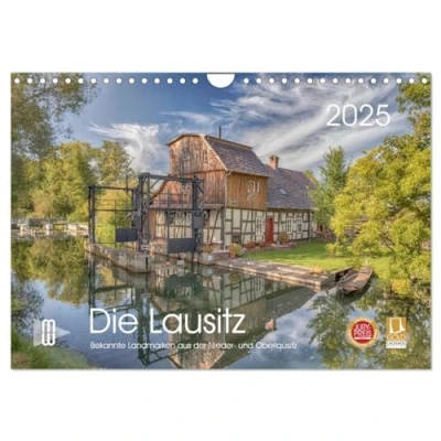 Abbildung von Die Lausitz Landmarken der Nieder und Oberlausitz (Wandkalender 2025 DIN A4 quer), CALVENDO Monatskalender