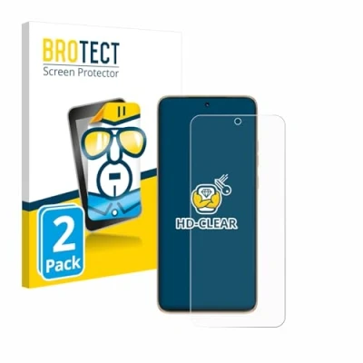 Abbildung von BROTECT (2 Stück Schutzfolie für Motorola Edge 50 Neo Displayschutz Folie Ultra Klar