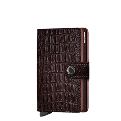 Abbildung von Secrid Miniwallet Portemonnaie Nile brown