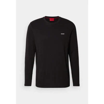 Abbildung von HUGO Derol Langarmshirt, Herren, Größe: XS, Black