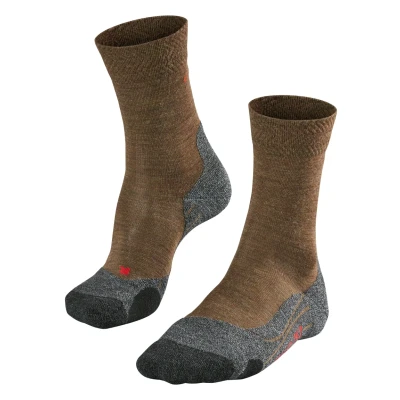 Abbildung von Falke TK2 Explore Melange Trekking Functional Mediumcushioned Sportsocken, Herren, Größe: 42/43, Mocca