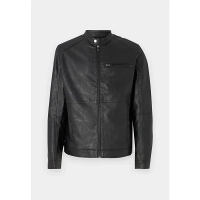 Abbildung von Jack &amp; Jones Lederimitatjacke &quot;JJEDYLAN PU BIKER JACKET NOOS&quot;