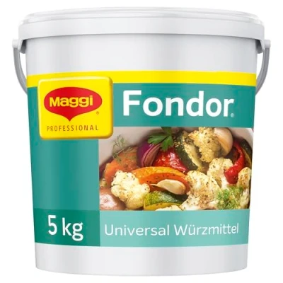 Abbildung von MAGGI Professional Fondor Universal Würzmittel, keine kennzeichnungspflichtige Allergene, vegan, 1er Pack, (1 x 5kg Eimer)