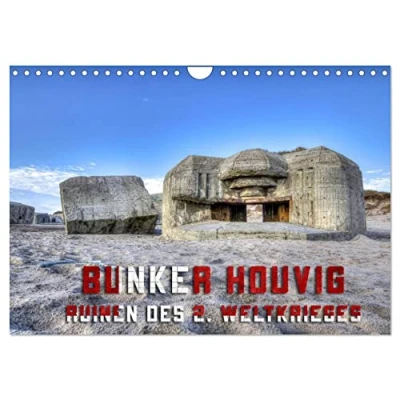 Abbildung von Bunker Houvig (Wandkalender 2025 DIN A4 quer), CALVENDO Monatskalender