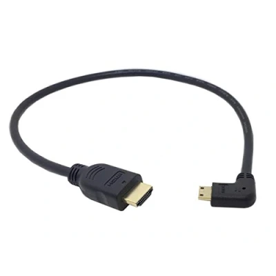 Abbildung von System S 90 Grad gewinkelt Winkel Mini HDMI to Standard Kabel 50 cm