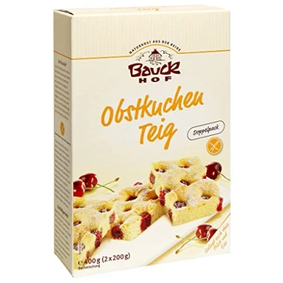 Abbildung von Bauckhof Obstkuchenteig glutenfrei, 6er Pack (6 x 400 g) Bio