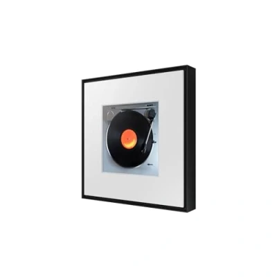 Abbildung von Samsung Music Frame Speaker HW LS60D/ZF, Wireless Streaming, Dolby Atmos 3D, Design mit anpassbarem Hintergrund, Wide Sweet Spot, integrierter Alexa, kompatibel Google Home und AirPlay