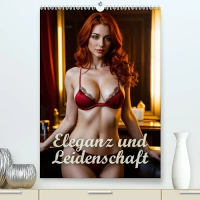 Abbildung von Eleganz und Leidenschaft (hochwertiger Premium Wandkalender 2025 DIN A2 hoch), Kunstdruck in Hochglanz