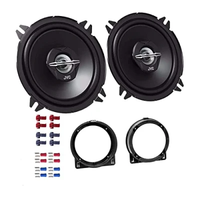 Abbildung von JVC CS J520X Auto Lautsprecher Boxen 500 Watt 13 cm 2 Wege Koax passend für Honda Civic 2001 2006 Türen Front