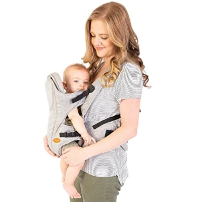 Abbildung von Dreambaby G265 Oxford 3 in 1 verstellbare Babytrage für Neugeborene &amp; Kleinkinder bis zu 15kg, passend jeden Erwachsenen