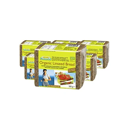Abbildung von Mestemacher Bio Leinsamen Brot, 1er Pack (1 x 500 g)