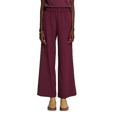 Abbildung von ESPRIT Damen 083EO1B301 Hose, 515/AUBERGINE, 30W x 30L