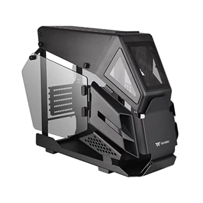 Abbildung von Thermaltake AH T200 Hubschrauber Styled Open Frame Hartglas Schwingtür Micro Fall CA 1R4 00S1WN 00