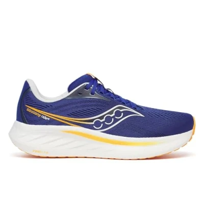 Abbildung von Saucony RIDE 18 Laufschuh Straße, Herren, Größe: 40.5, Azurite/peel Schuhe