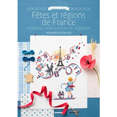 Abbildung von Fêtes et régions de France: À broder au point croix