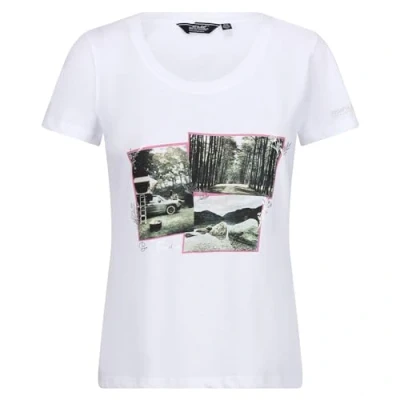 Abbildung von Regatta Damen Filandra Viii T Shirt, Weißes Foto, 40