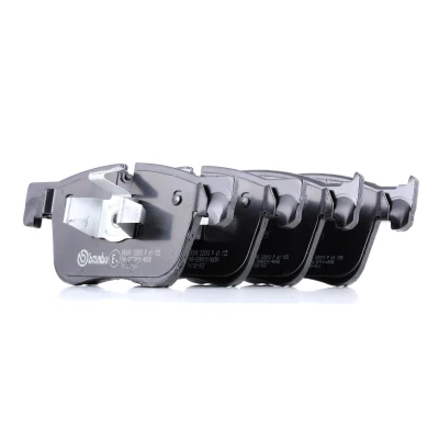 Abbildung von BREMBO P 61 135 Bremsbelagsatz für Verschleißwarnanzeiger vorbereitet mit Kolbenclip ohne Zubehör PEUGEOT: 3008 II SUV, 5008 II, 508 SW