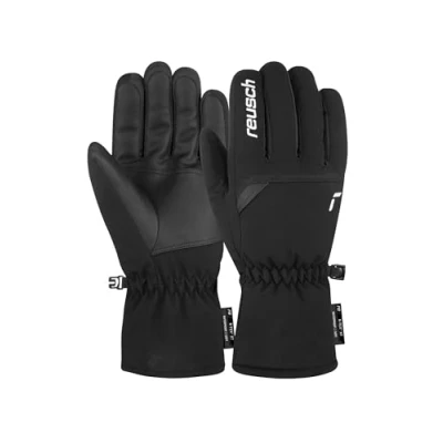 Abbildung von Reusch Fingerhandschuh, Größe: 9.5, Black white