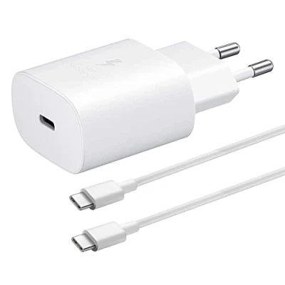 Abbildung von 25W Super Schnellladegerät PPS PDO mit USB C Ladekabel Adapter Netzteil für Samsung Galaxy S23 S22 S21 S20 A13 5G A23 A33 A53 A73 Fold4 Flip4 Tab S8 S7