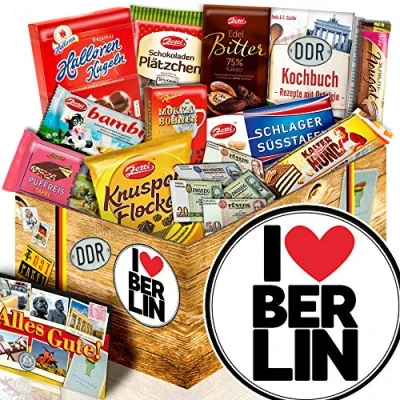 Abbildung von I love Berlin/Ossi Paket Schokolade L/Berlin Geburtstag Geschenk