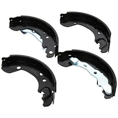Abbildung von ATE 03.0137 0454.2 Bremsbacken 203 38 mit Hebel NISSAN: Micra 3, C+C Note I, RENAULT: Clio Modus / Grand Modus, III Grandtour