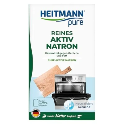 Abbildung von Heitmann pure Reines Aktiv Natron 450g neutralisiert Gerüche (1er Pack Küchenreiniger