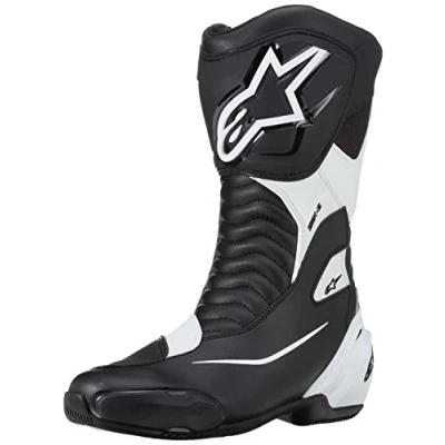 Abbildung von Alpinestars Motorradstiefel SMX S Schwarz Weiss