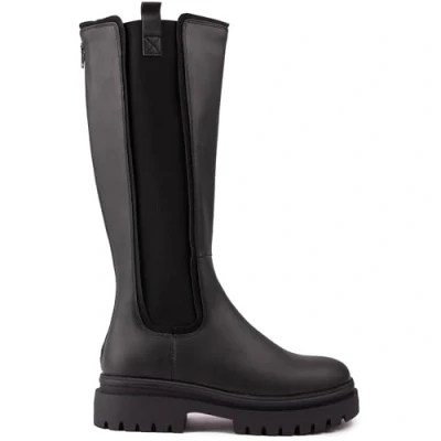Abbildung von Rocket Dog Damen Drea Mode Stiefel, Schwarz, 40 EU