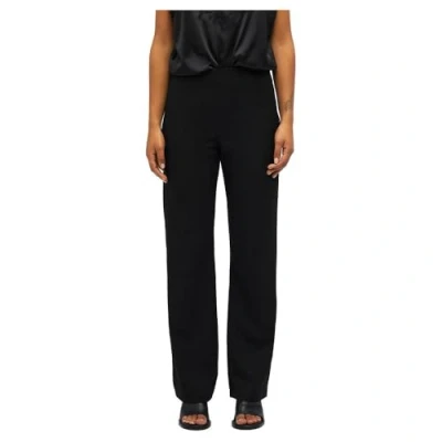 Abbildung von Object Objlisa Belle WIDE PANT Stoffhose, Damen, Größe: 38, Black