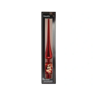 Abbildung von Peak Kunststoff h30 cm Weihnachten rot Decoris
