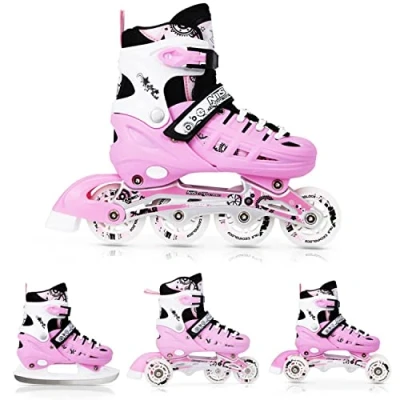 Abbildung von Inliner Mit Der Austasuschbaren Eishockey kufe Nils Extreme NH10905