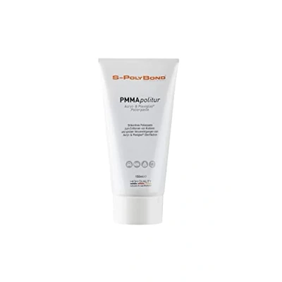 Abbildung von S Polybond® PMMApolitur Acryl und Plexiglas® Politur, Kratzer Entferner, Repair &amp; Polierpaste für Scheinwerfer auch Epoxidharz, Smartwatch usw. 150ml
