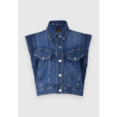 Abbildung von BOSS Weste, Damen, Größe: Medium, Light/pastel blue