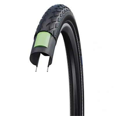Abbildung von Reifen Schwalbe Marathon GreenGuard 26 X 1 3/8&quot; / 37 590 Mm Schwarz Mit Reflexion