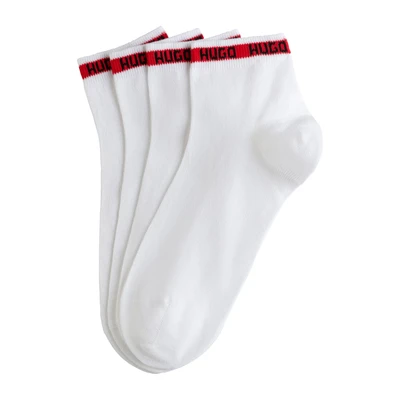 Abbildung von HUGO Underwear Freizeitsocken, (Packung, 2er Pack), mit Logoschriftzügen