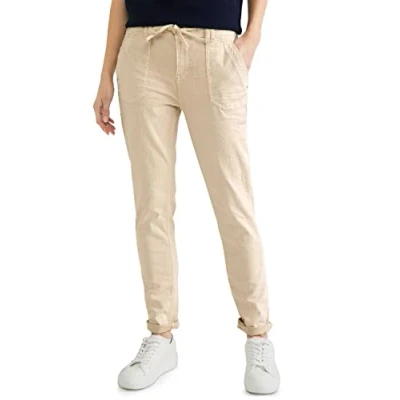 Abbildung von Street One Jeans Slim Fit, Damen, Größe: 27x30, Beige