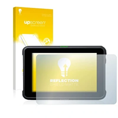 Abbildung von upscreen Entspiegelungs Schutzfolie für Atomos Shinobi 7 Displayschutz Folie Matt [Anti Reflex, Anti Fingerprint]