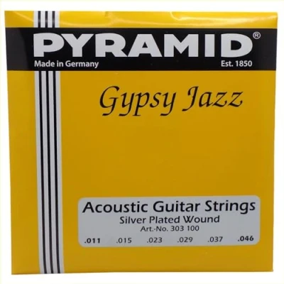 Abbildung von Pyramid Gypsy Jazz Light Django Style Westerngitarrensaiten NEU