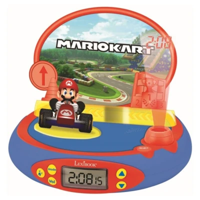 Abbildung von Lexibook® Kinderwecker Mario Kart 3D Projektions Wecker mit Sound