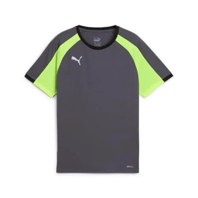 Abbildung von PUMA Unisex Kinder IndividualLIGAJersey Jr T Shirts, Galactic Gray Yellow Alert,