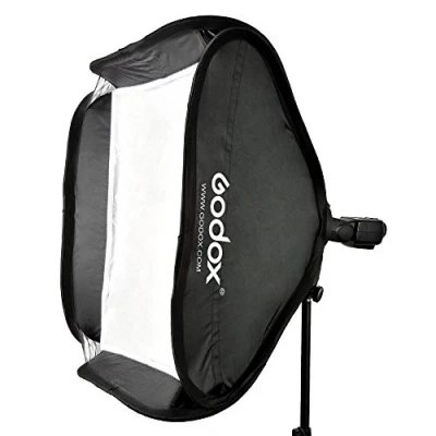 Abbildung von Godox 40 * 40cm / 15 &quot;* 15&quot; Softbox Diffusor mit S Bügel Bowens Halterung für Speedlite Blitzlicht