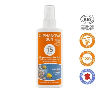 Abbildung von ALPHANOVA SUN BIO SPF 15 Spray 125g