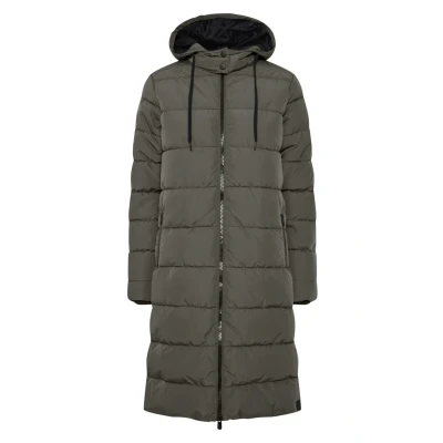 Abbildung von Oxmo Oxsoliana Wintermantel, Damen, Größe: Medium, Pewter
