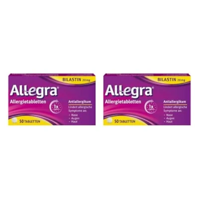 Abbildung von Allegra Allergietabletten 20 mg Tablette 50 St